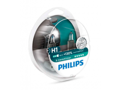 Галогеновые лампы Philips H1 X-treme Vision +130% набор